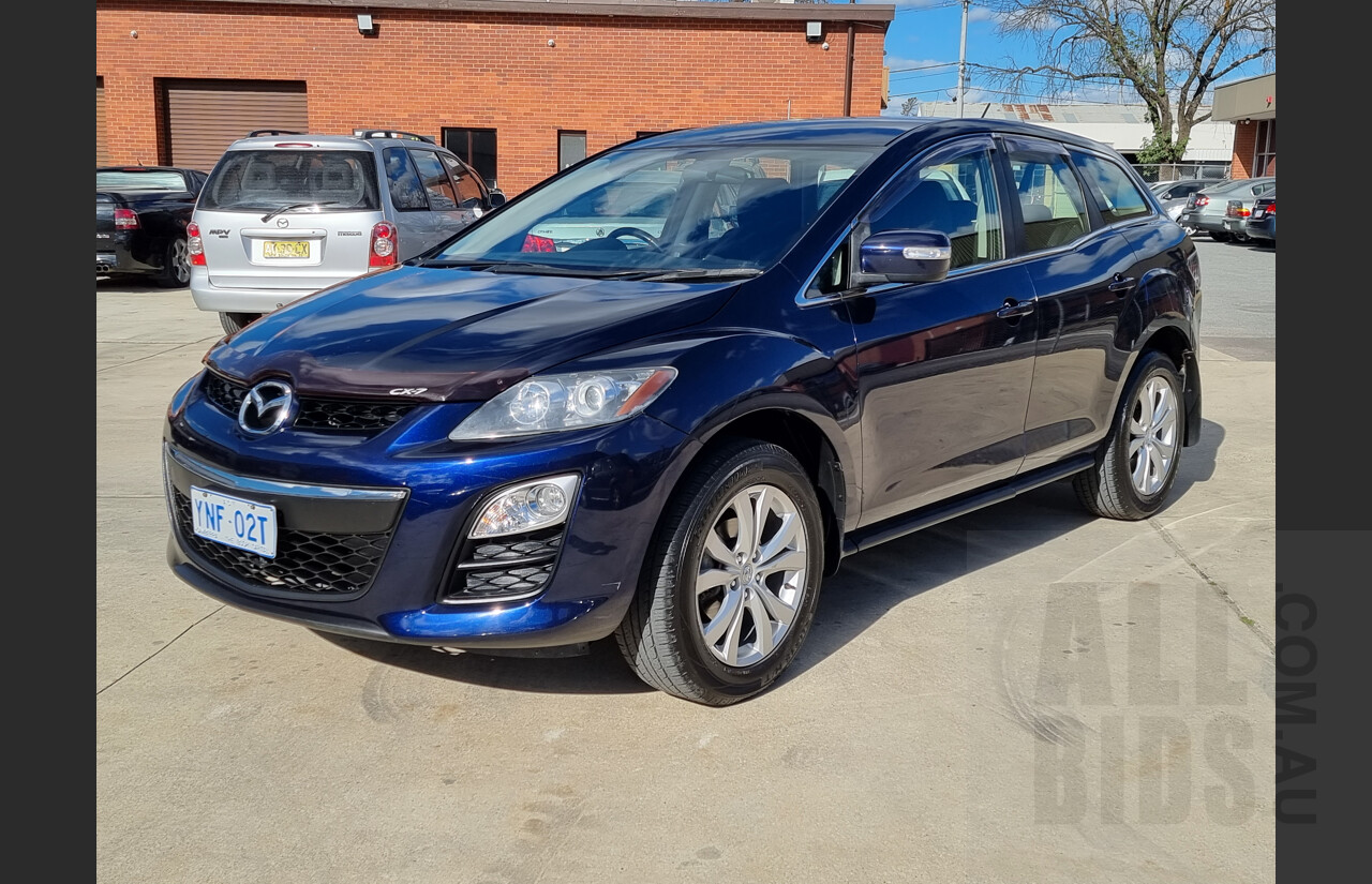 6/2010 Mazda Cx-7 Classic Sports (4x4) ER MY10 4d Wagon Blue 2.3L