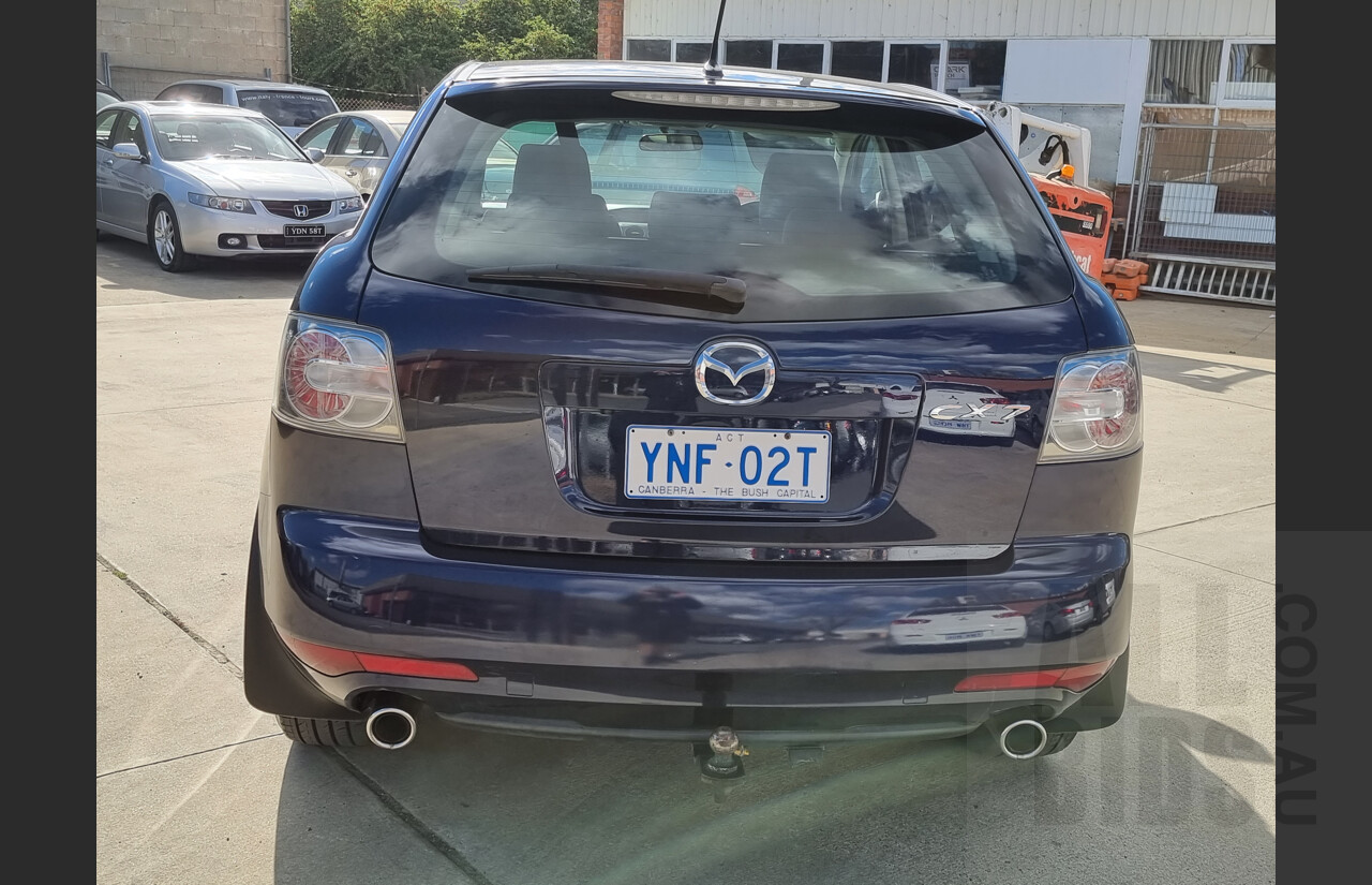 6/2010 Mazda Cx-7 Classic Sports (4x4) ER MY10 4d Wagon Blue 2.3L