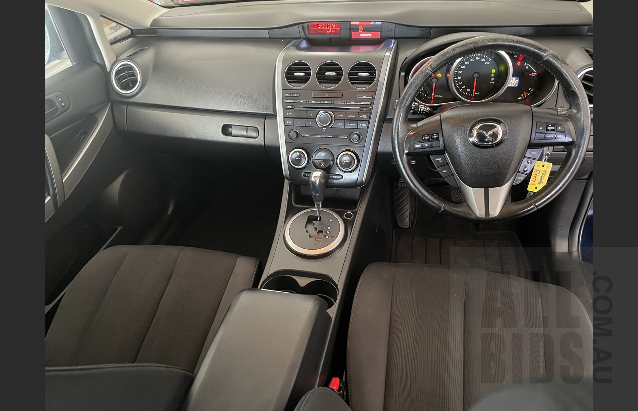 6/2010 Mazda Cx-7 Classic Sports (4x4) ER MY10 4d Wagon Blue 2.3L