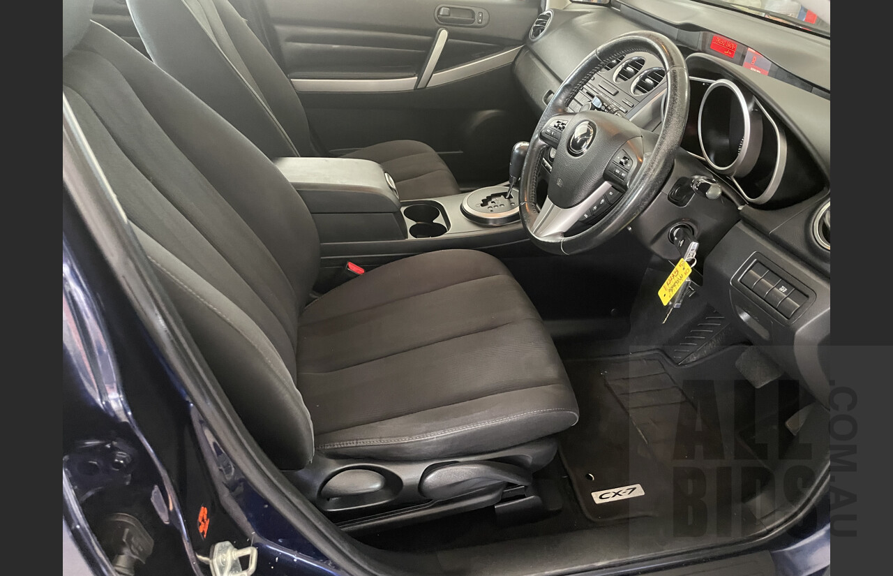6/2010 Mazda Cx-7 Classic Sports (4x4) ER MY10 4d Wagon Blue 2.3L
