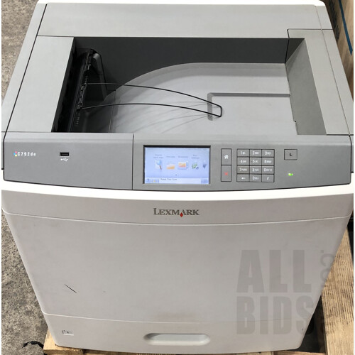 Lexmark C792de Colour Laser Printer
