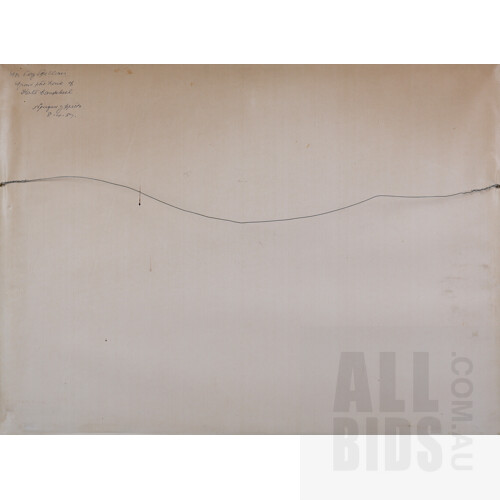 Harold Herbert (1892-1945), Rhyll 1936, Lithograph 26 x 46 cm (image size)