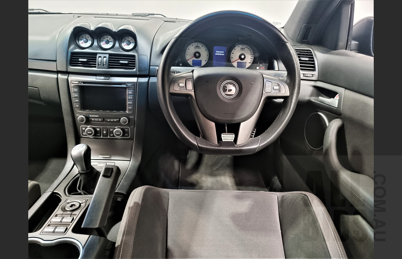 4/2009 Holden HSV Clubsport R8 E SERIES MY08 UPGRADE 4d Sedan Black 6.2L Cam Package