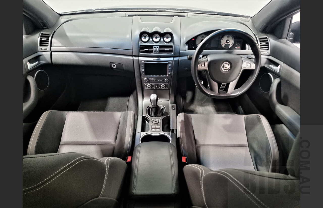 4/2009 Holden HSV Clubsport R8 E SERIES MY08 UPGRADE 4d Sedan Black 6.2L Cam Package