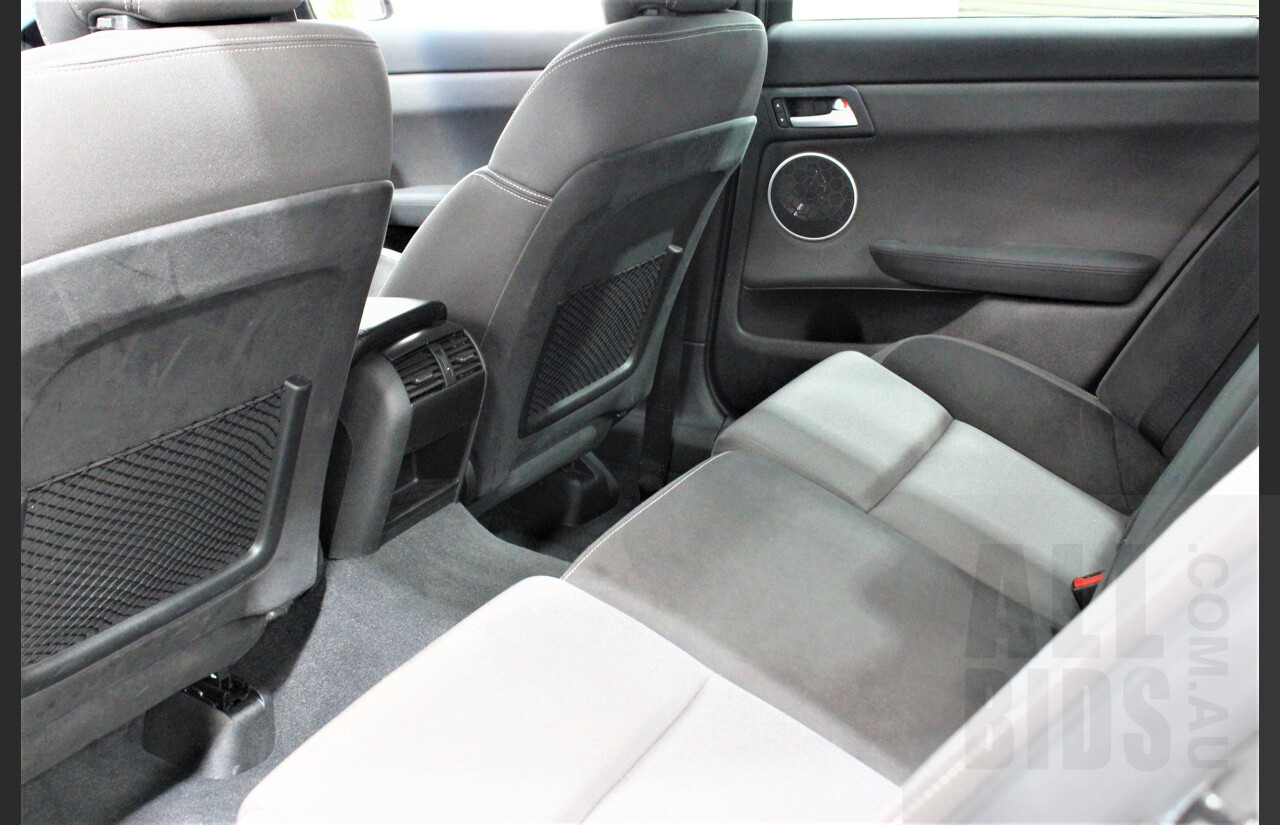 4/2009 Holden HSV Clubsport R8 E SERIES MY08 UPGRADE 4d Sedan Black 6.2L Cam Package