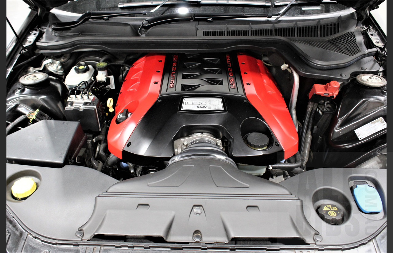 4/2009 Holden HSV Clubsport R8 E SERIES MY08 UPGRADE 4d Sedan Black 6.2L Cam Package