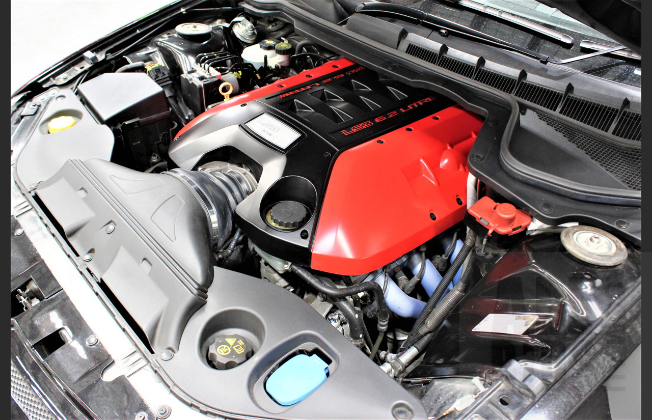 4/2009 Holden HSV Clubsport R8 E SERIES MY08 UPGRADE 4d Sedan Black 6.2L Cam Package