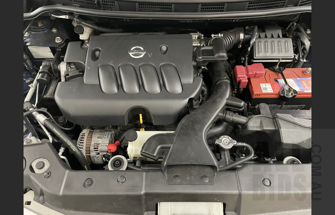 2/2010 Nissan Tiida Ti C11 4d Sedan Blue 1.8L