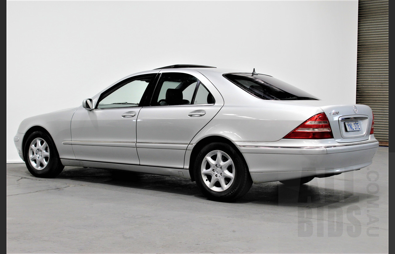 1/2000 Mercedes-Benz S430 W220 4d Sedan Silver 4.3L V8