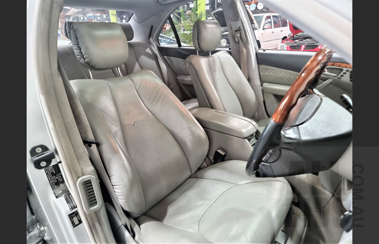 1/2000 Mercedes-Benz S430 W220 4d Sedan Silver 4.3L V8