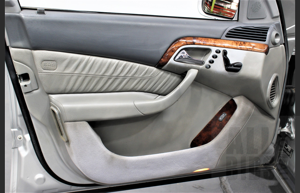 1/2000 Mercedes-Benz S430 W220 4d Sedan Silver 4.3L V8