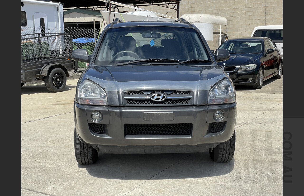 8/2007 Hyundai Tucson CITY SX MY07 4d Wagon Grey 2.0L