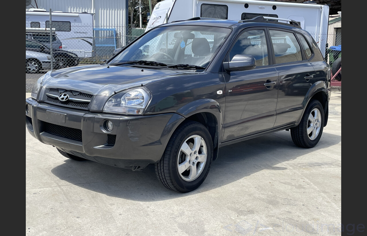 8/2007 Hyundai Tucson CITY SX MY07 4d Wagon Grey 2.0L