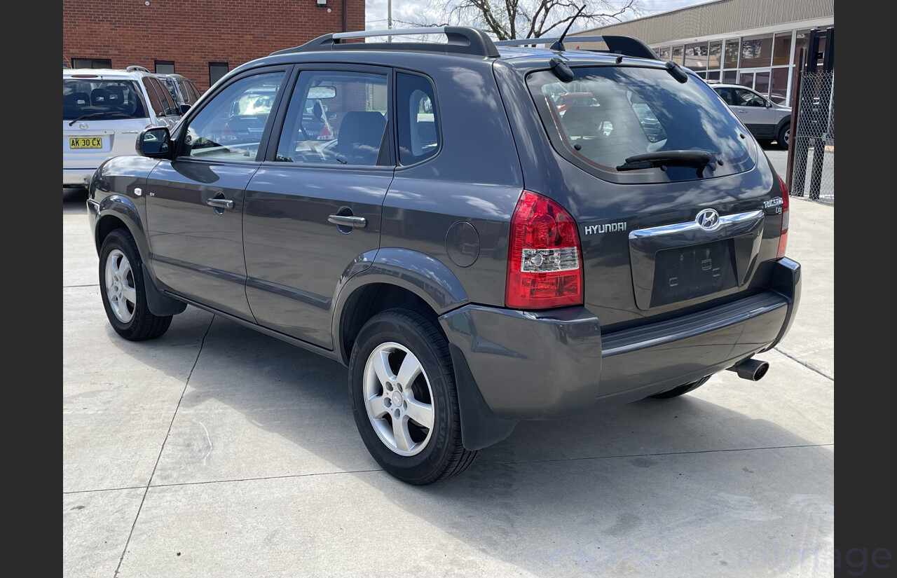 8/2007 Hyundai Tucson CITY SX MY07 4d Wagon Grey 2.0L