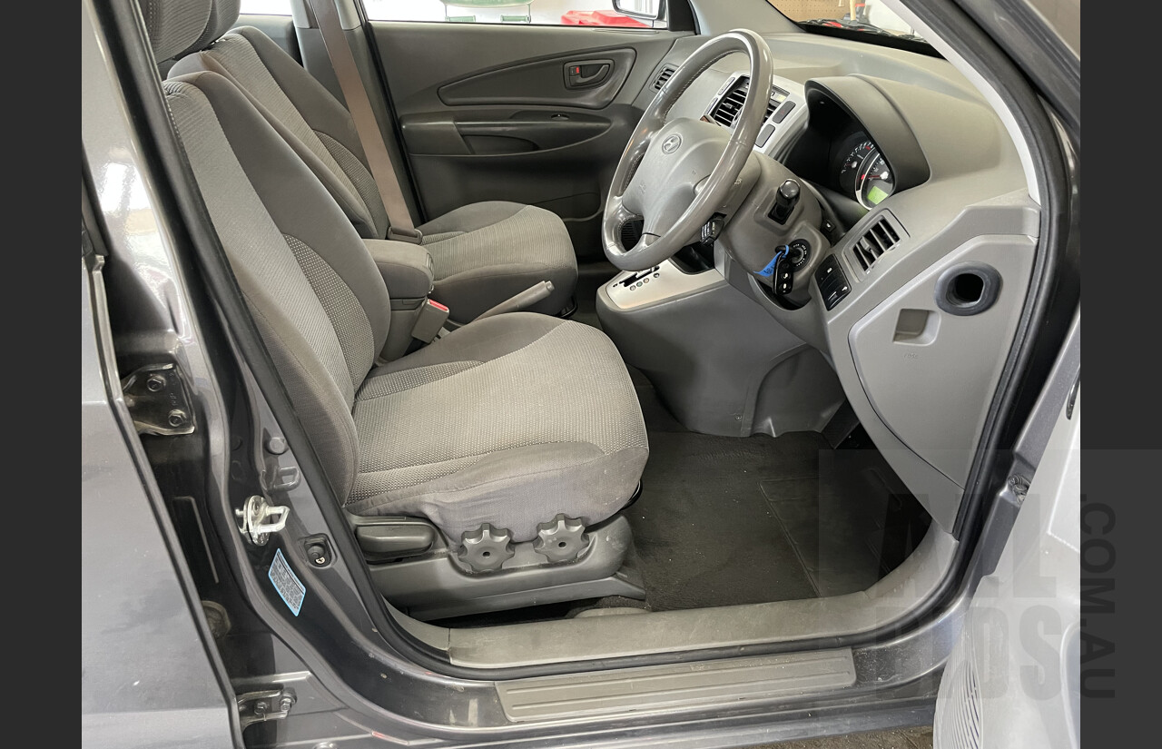8/2007 Hyundai Tucson CITY SX MY07 4d Wagon Grey 2.0L