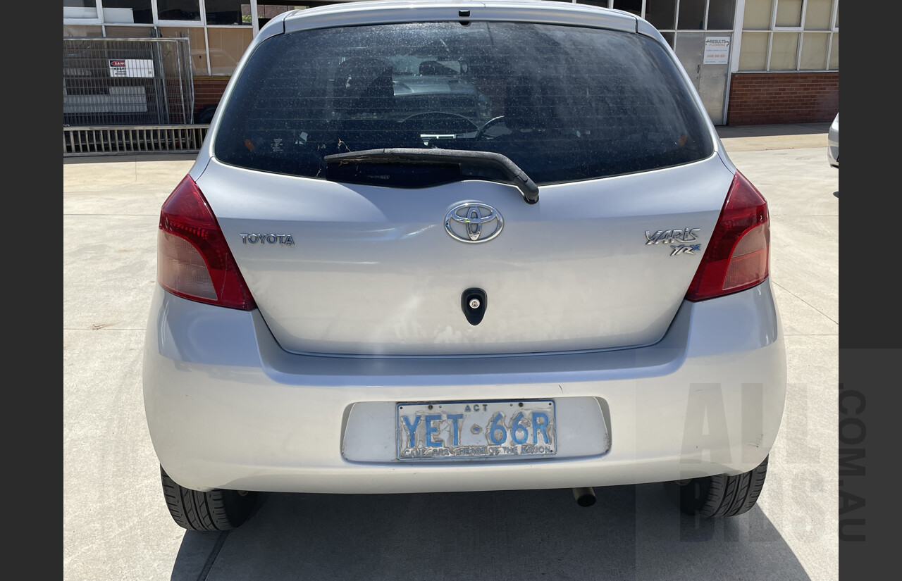 8/2005 Toyota Yaris YRX NCP91R 5d Hatchback Silver  1.5L