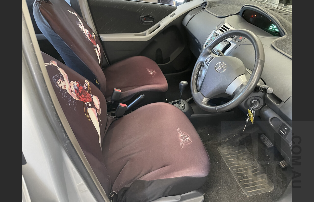 8/2005 Toyota Yaris YRX NCP91R 5d Hatchback Silver  1.5L