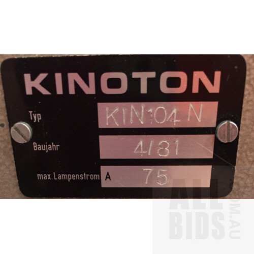 Kinoton FP18 Cinema Film Projector 16mm With IREM 415 Volt Power Supply