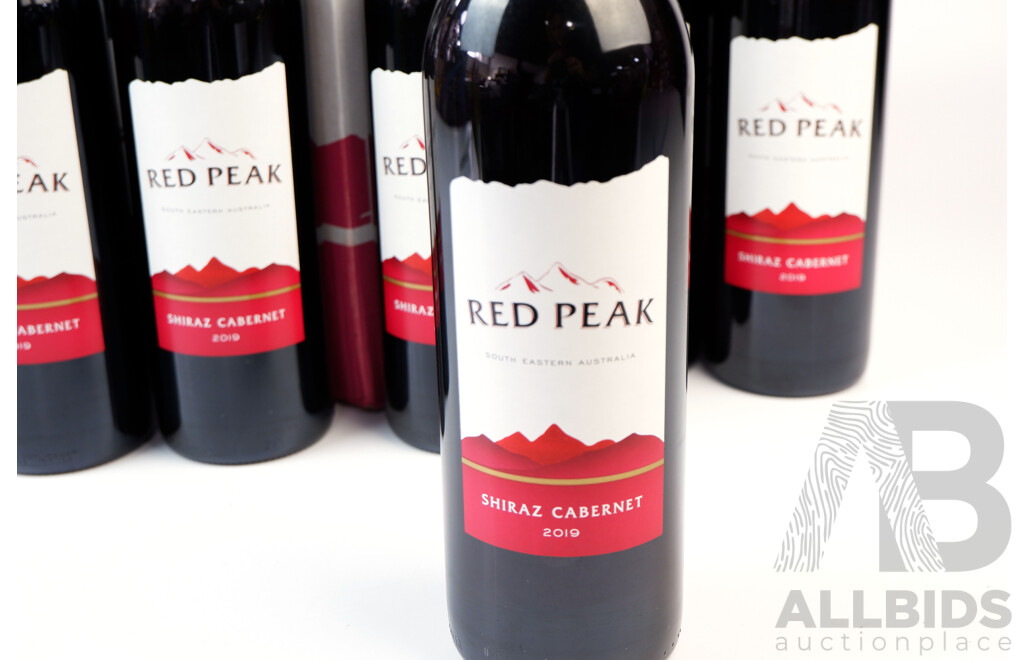 Red Peak Shiraz Cabernet 2019 - Case of 12 X 750ml