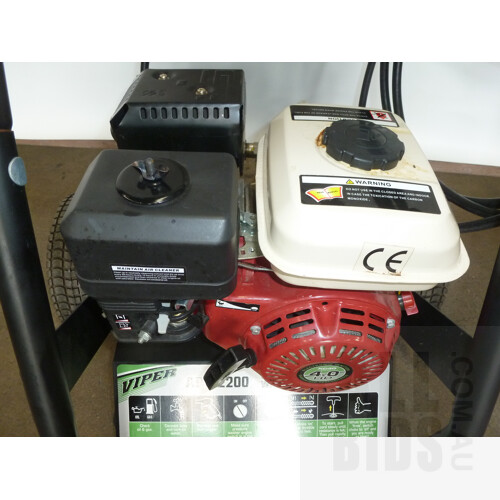 Viper APW2200 4HP Petrol Powered High Pressure Washer