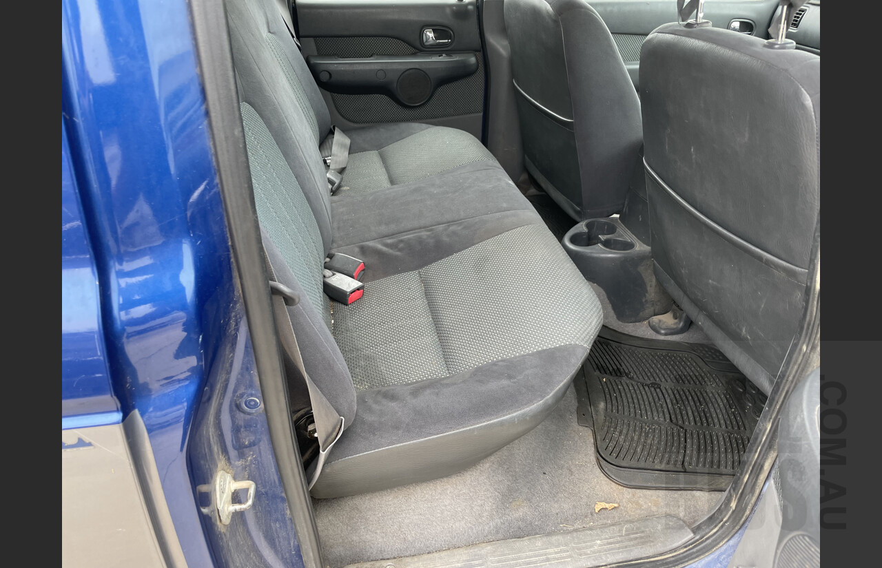 11/2004 Mazda B2500 Bravo SDX (4x4) Dual Cab P/up Blue 2.5L