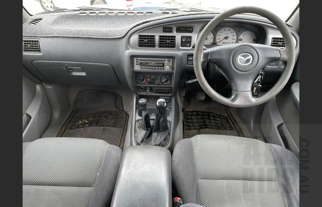 11/2004 Mazda B2500 Bravo SDX (4x4) Dual Cab P/up Blue 2.5L