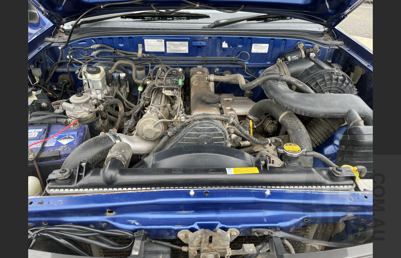 11/2004 Mazda B2500 Bravo SDX (4x4) Dual Cab P/up Blue 2.5L