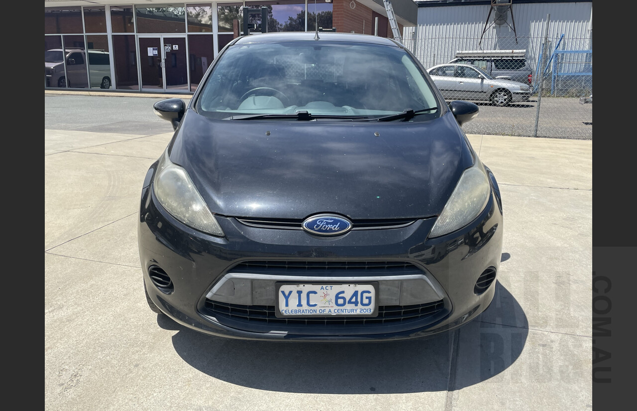 10/2011 Ford Fiesta CL WT 5d Hatchback Black 1.6L