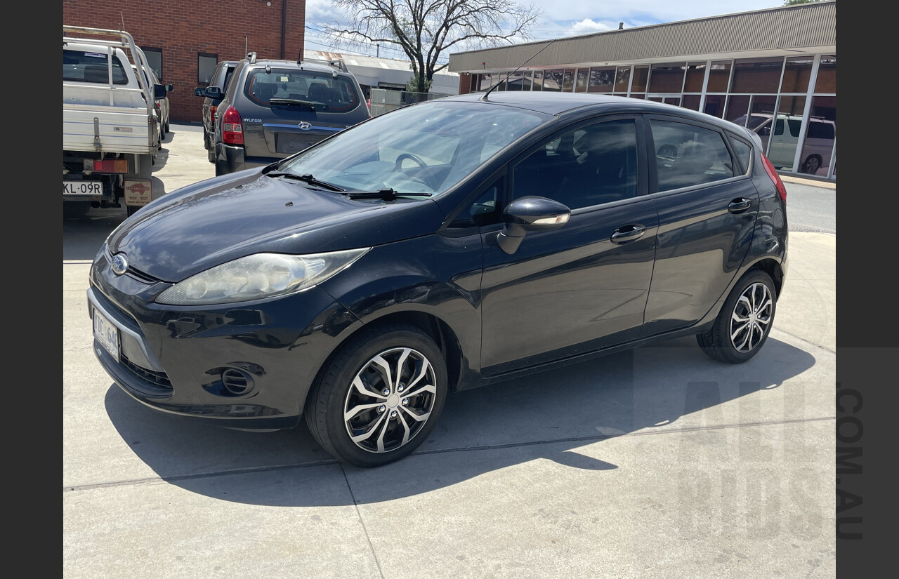 10/2011 Ford Fiesta CL WT 5d Hatchback Black 1.6L
