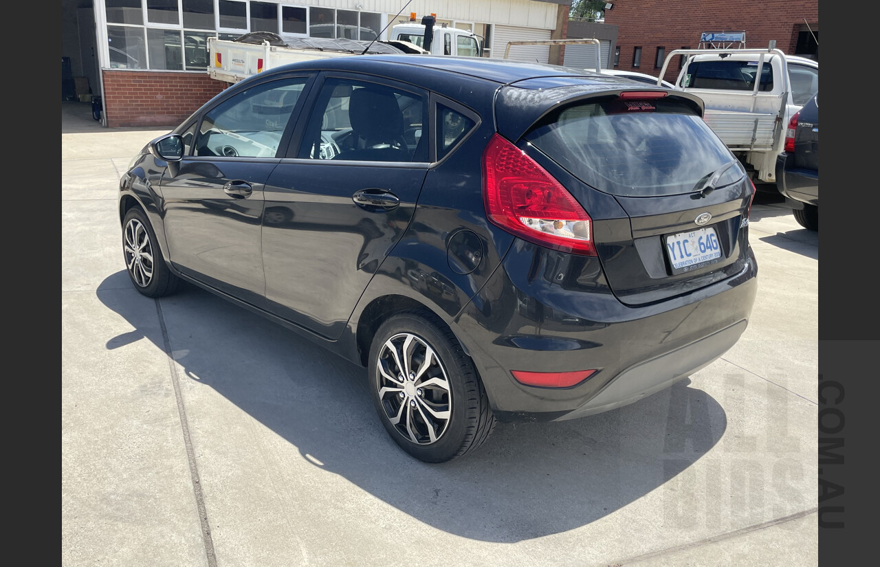 10/2011 Ford Fiesta CL WT 5d Hatchback Black 1.6L