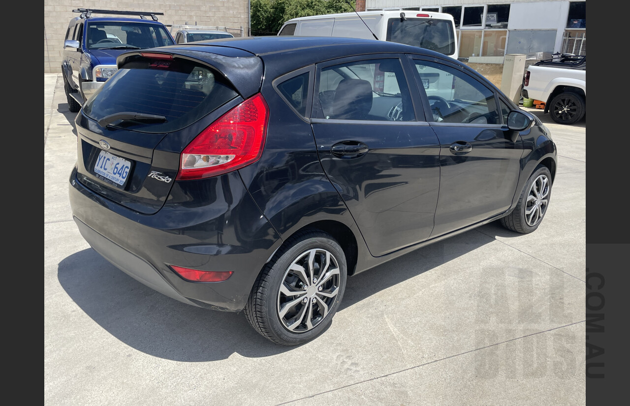10/2011 Ford Fiesta CL WT 5d Hatchback Black 1.6L
