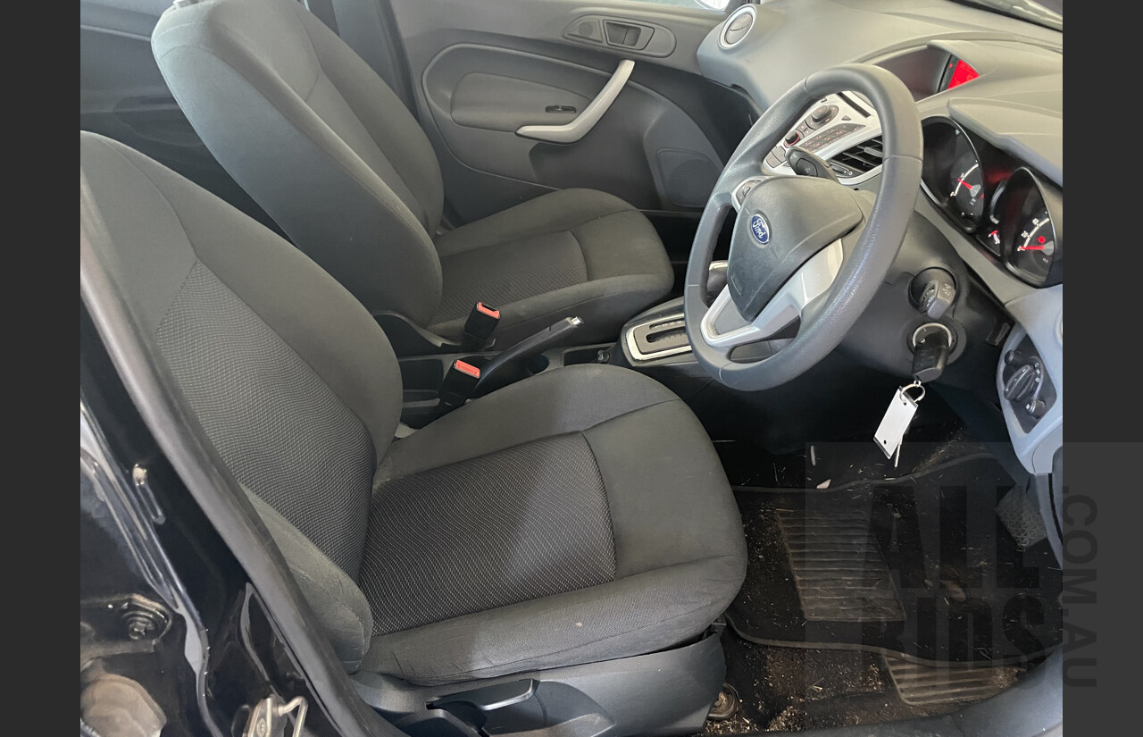 10/2011 Ford Fiesta CL WT 5d Hatchback Black 1.6L