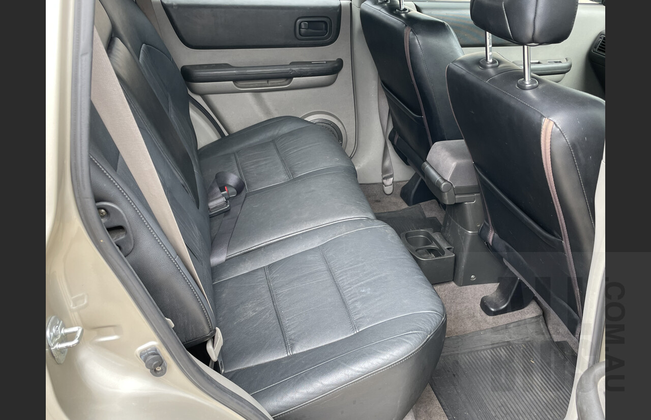 1/2003 Nissan X-trail Ti Luxury (4x4) T30 4d Wagon Gold 2.5L