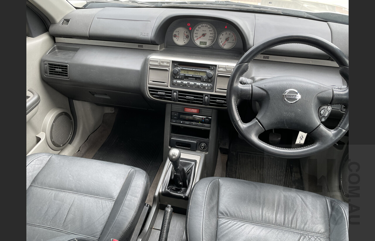 1/2003 Nissan X-trail Ti Luxury (4x4) T30 4d Wagon Gold 2.5L