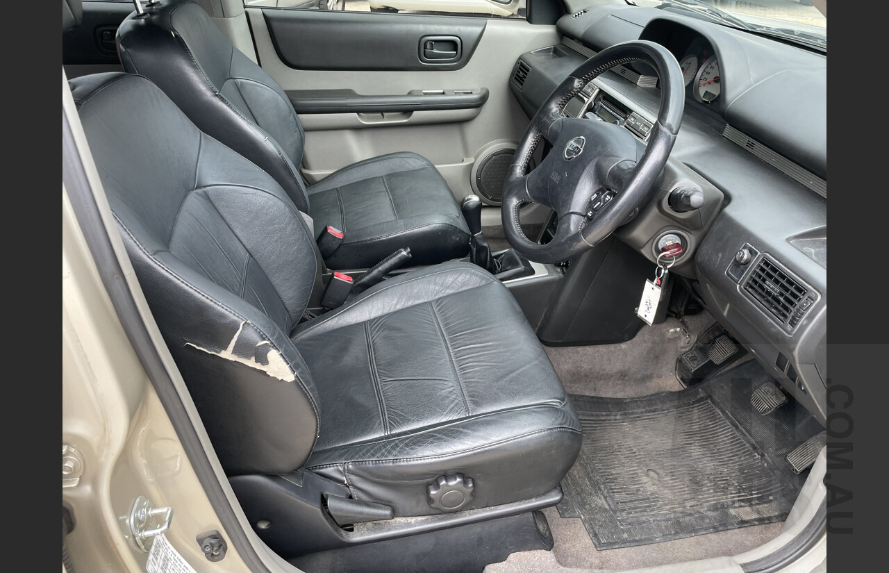 1/2003 Nissan X-trail Ti Luxury (4x4) T30 4d Wagon Gold 2.5L