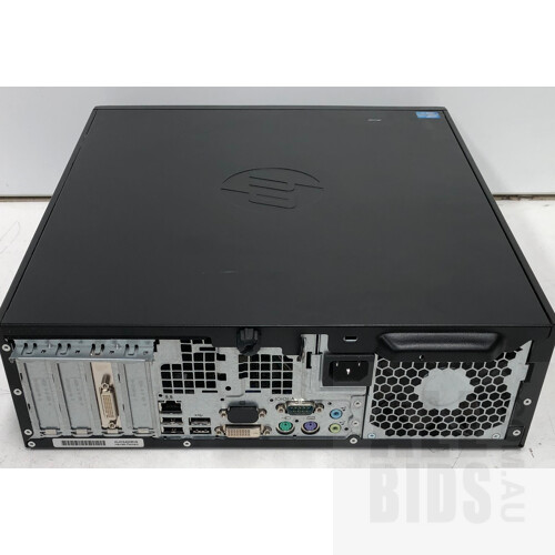 HP Compaq Pro 4300 Small Form Factor Intel Core i7 (3770S) 3.10GHz CPU Desktop Computer