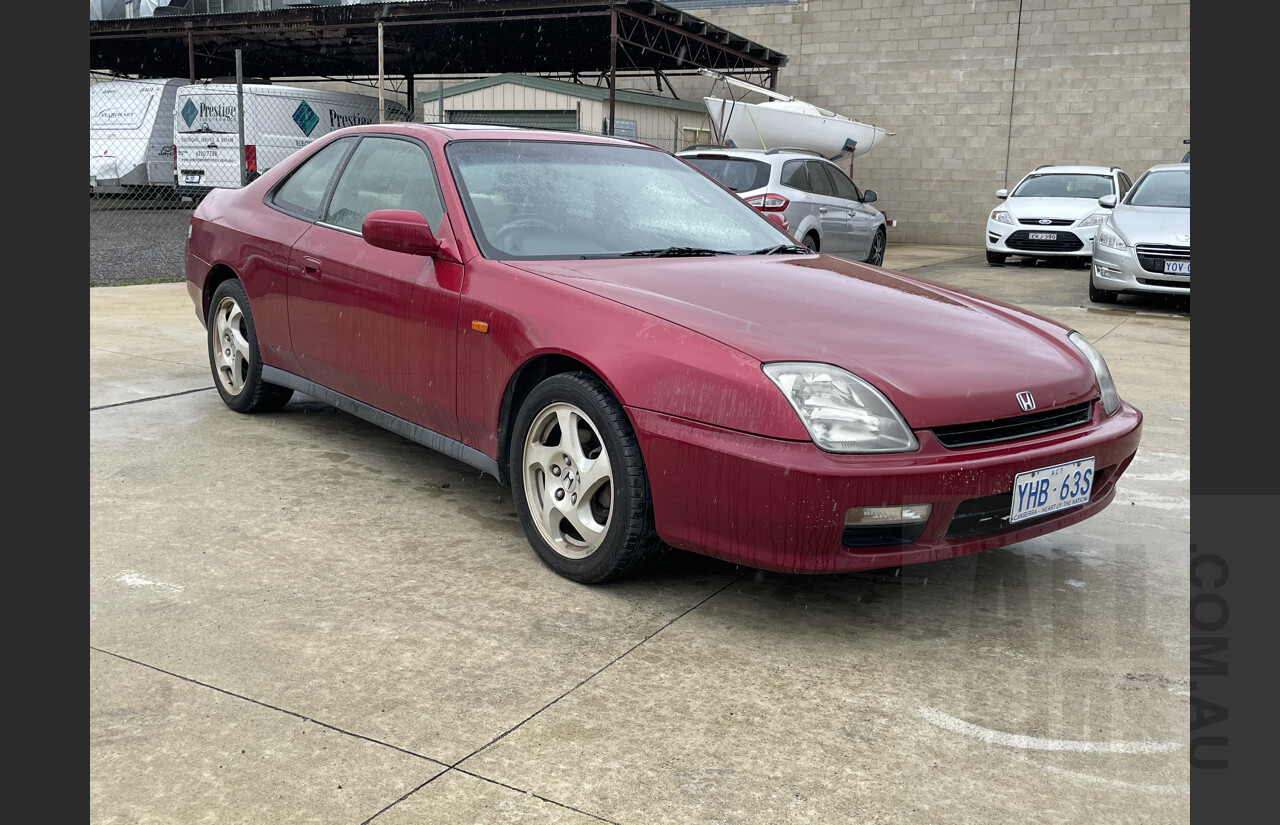 2/2001 Honda Prelude Vti-r  2d Coupe Red 2.2L