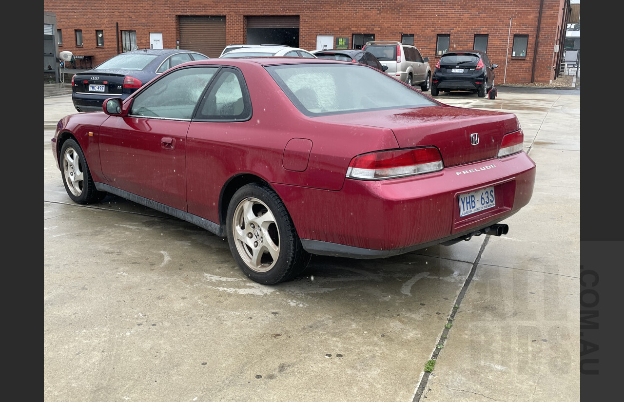 2/2001 Honda Prelude Vti-r  2d Coupe Red 2.2L