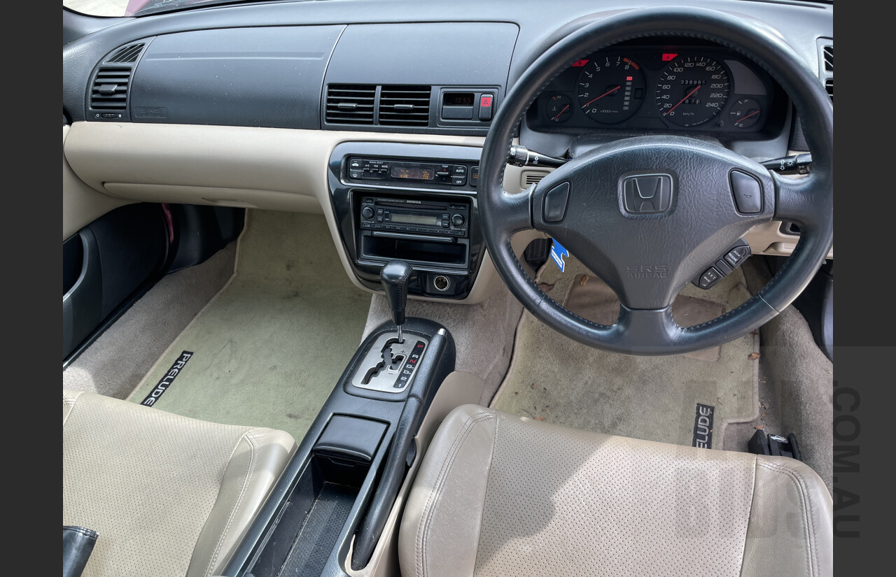 2/2001 Honda Prelude Vti-r  2d Coupe Red 2.2L