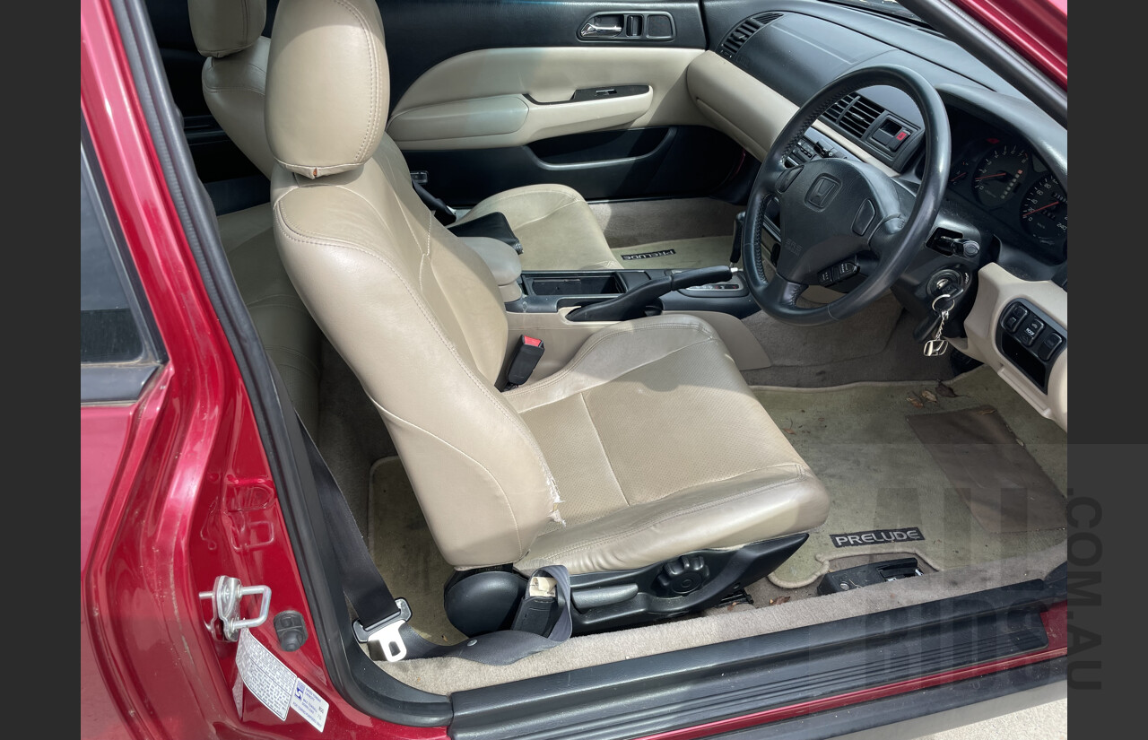 2/2001 Honda Prelude Vti-r  2d Coupe Red 2.2L