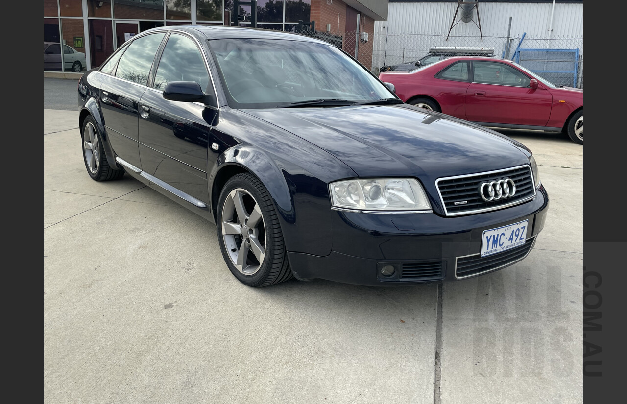 6/2004 Audi A6 4.2 Quattro 4B 4d Sedan Blue 4.2L