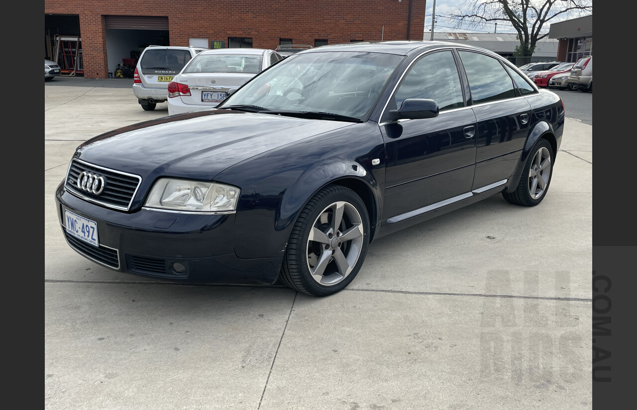 6/2004 Audi A6 4.2 Quattro 4B 4d Sedan Blue 4.2L
