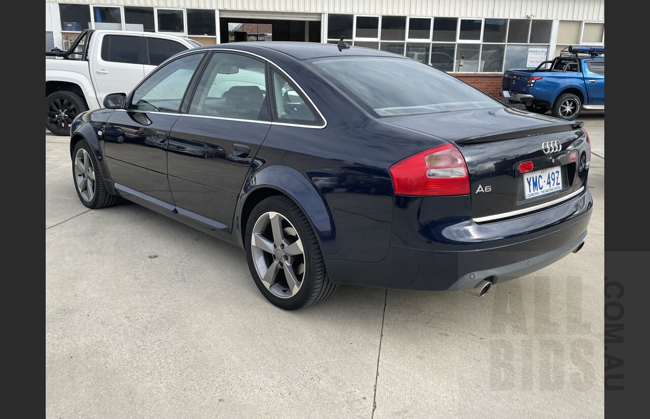 6/2004 Audi A6 4.2 Quattro 4B 4d Sedan Blue 4.2L