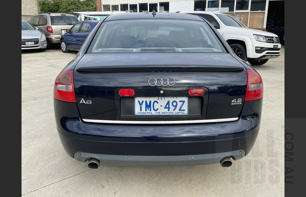 6/2004 Audi A6 4.2 Quattro 4B 4d Sedan Blue 4.2L