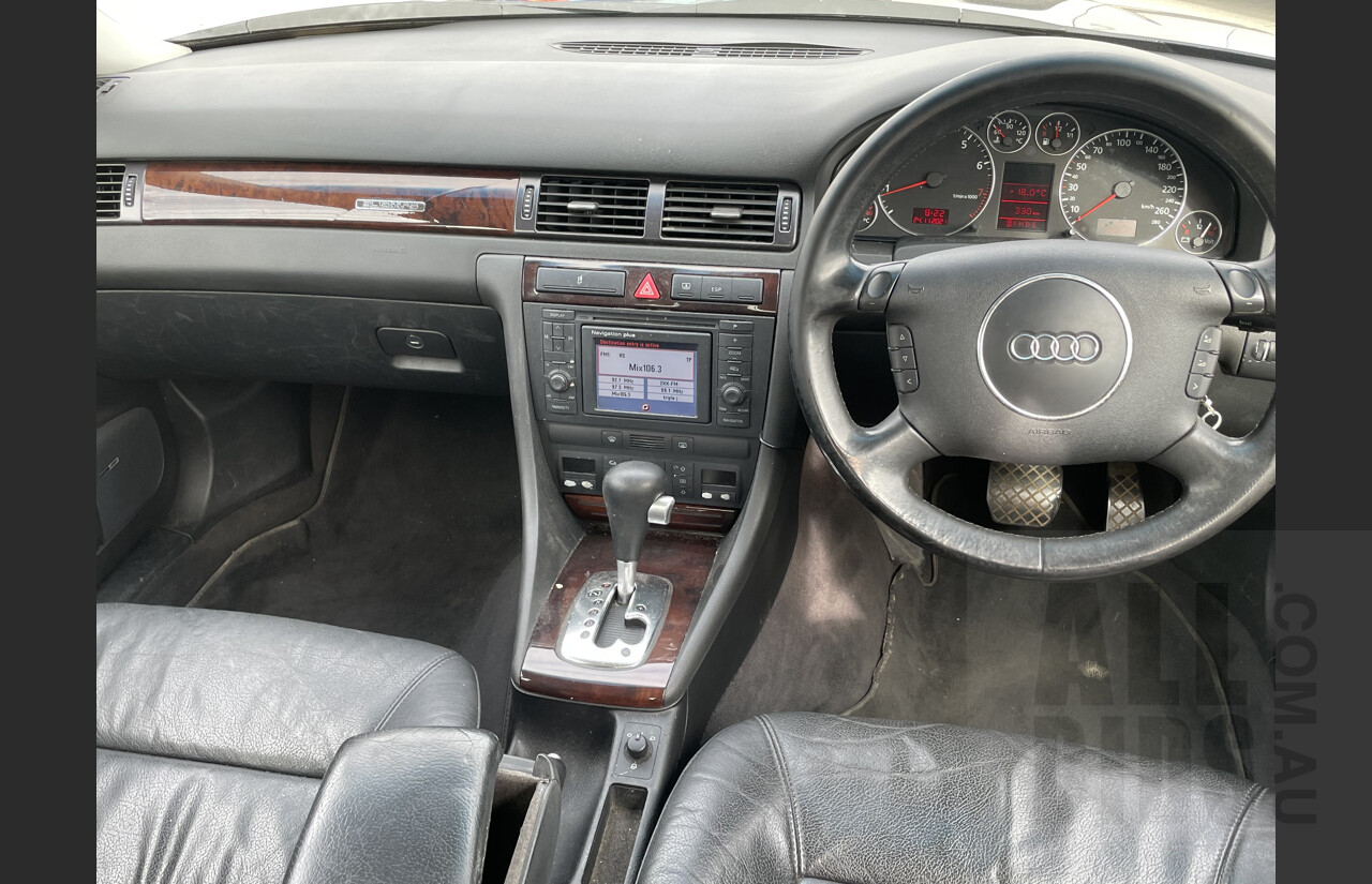 6/2004 Audi A6 4.2 Quattro 4B 4d Sedan Blue 4.2L