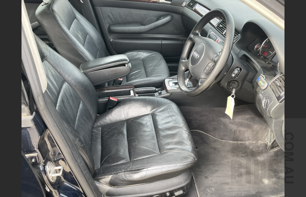 6/2004 Audi A6 4.2 Quattro 4B 4d Sedan Blue 4.2L