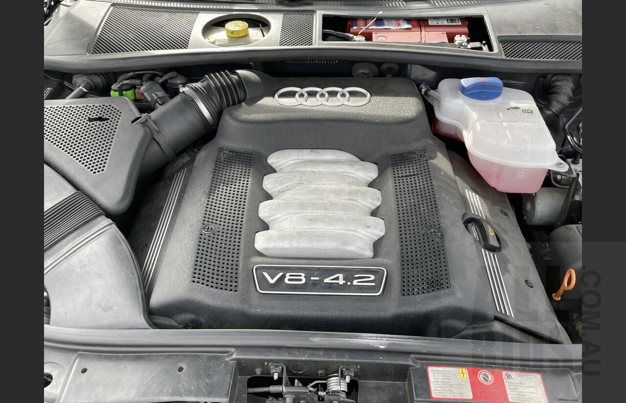 6/2004 Audi A6 4.2 Quattro 4B 4d Sedan Blue 4.2L
