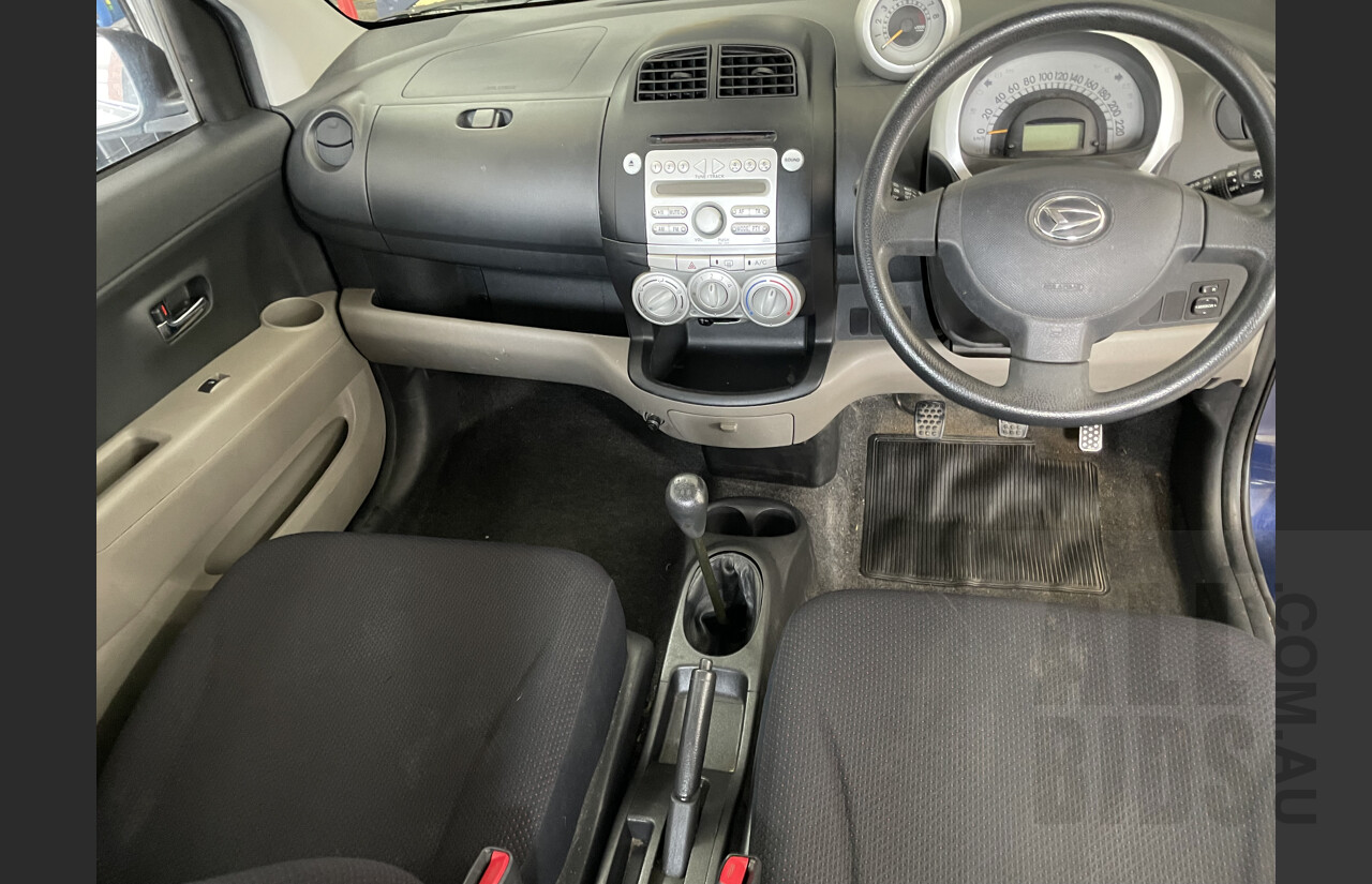 3/2005 Daihatsu Sirion Sports M300 5d Hatchback Blue 1.3L