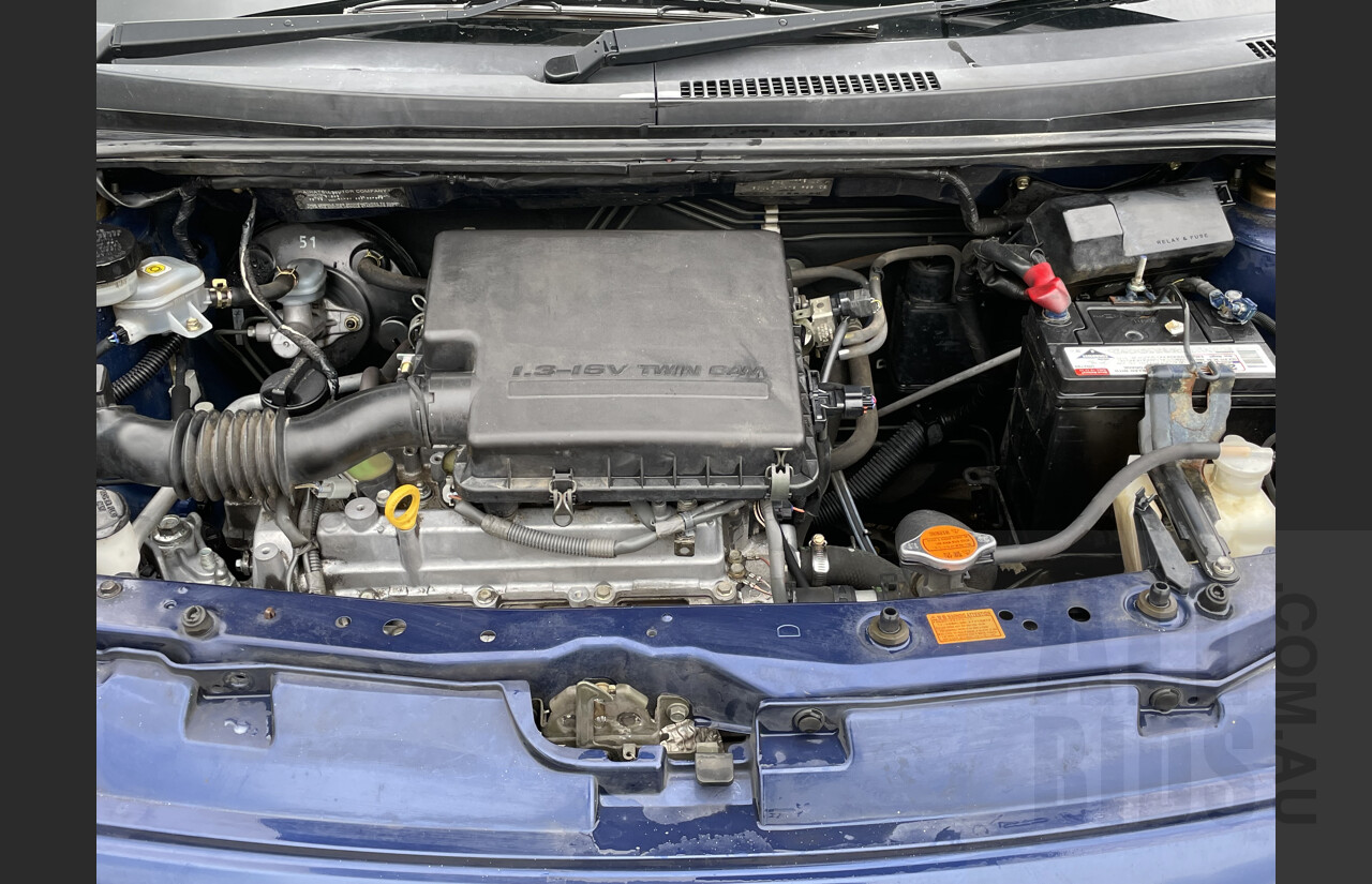 3/2005 Daihatsu Sirion Sports M300 5d Hatchback Blue 1.3L