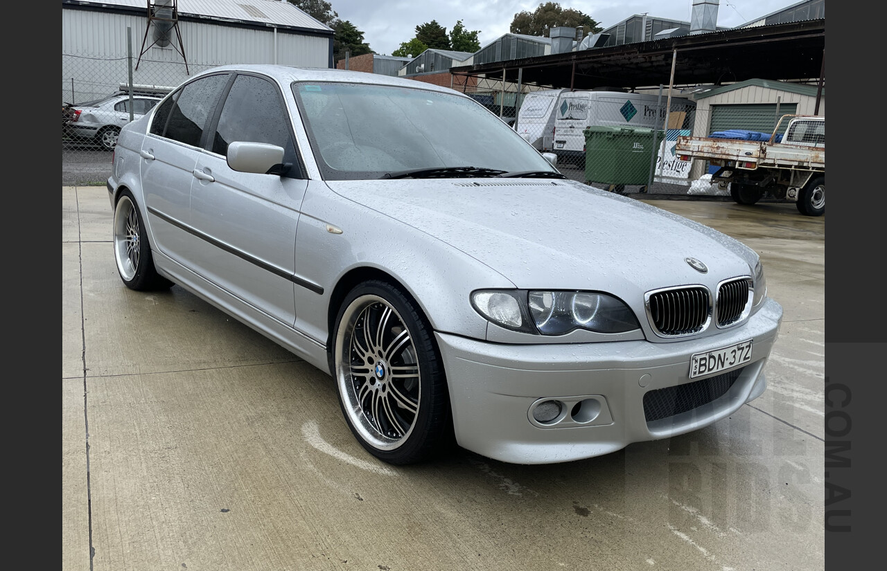 9/2002 BMW 320i E46 4d Sedan Silver 2.2L
